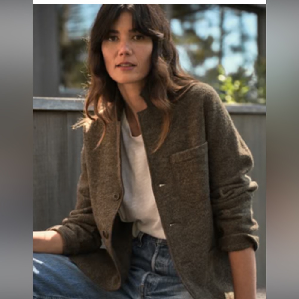 Felted Wool Chore Coat  BUCK MASON Women’s